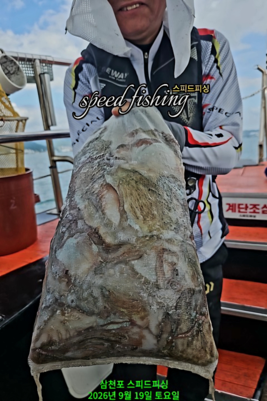 9월 21일 삼천포 문어 선상낚시 조황 현장 사진 13