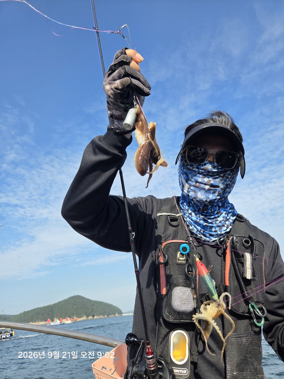 9월 21일 여수 갑오징어 선상낚시 조황 현장 사진 12