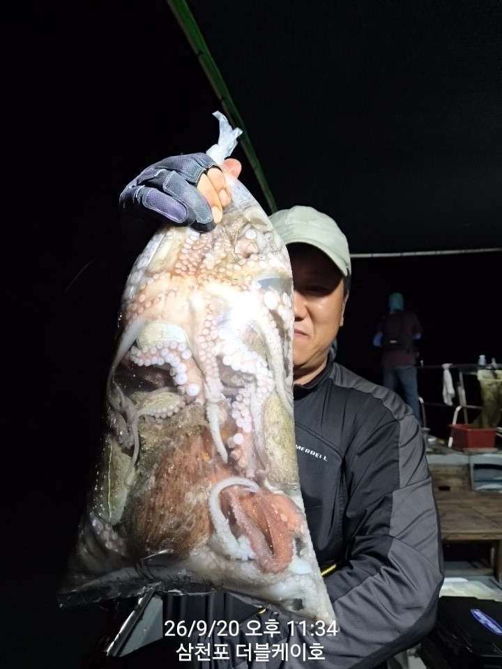 9월 21일 문어 선상낚시 조황 현장 사진 2