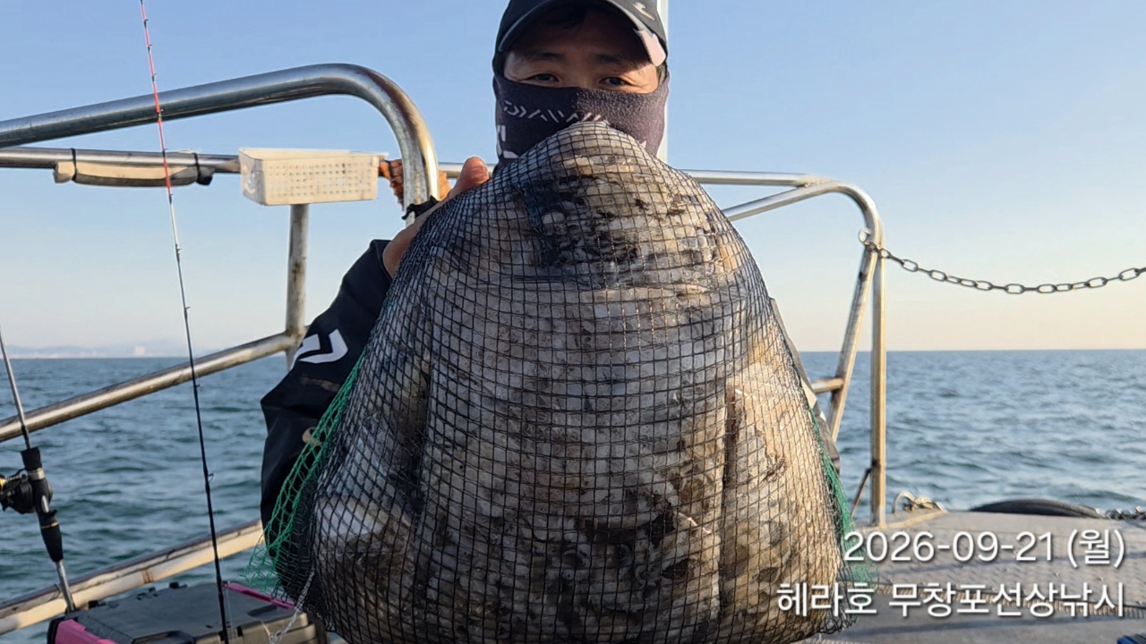 9월 21일 주꾸미 선상낚시 조황 현장 사진 2