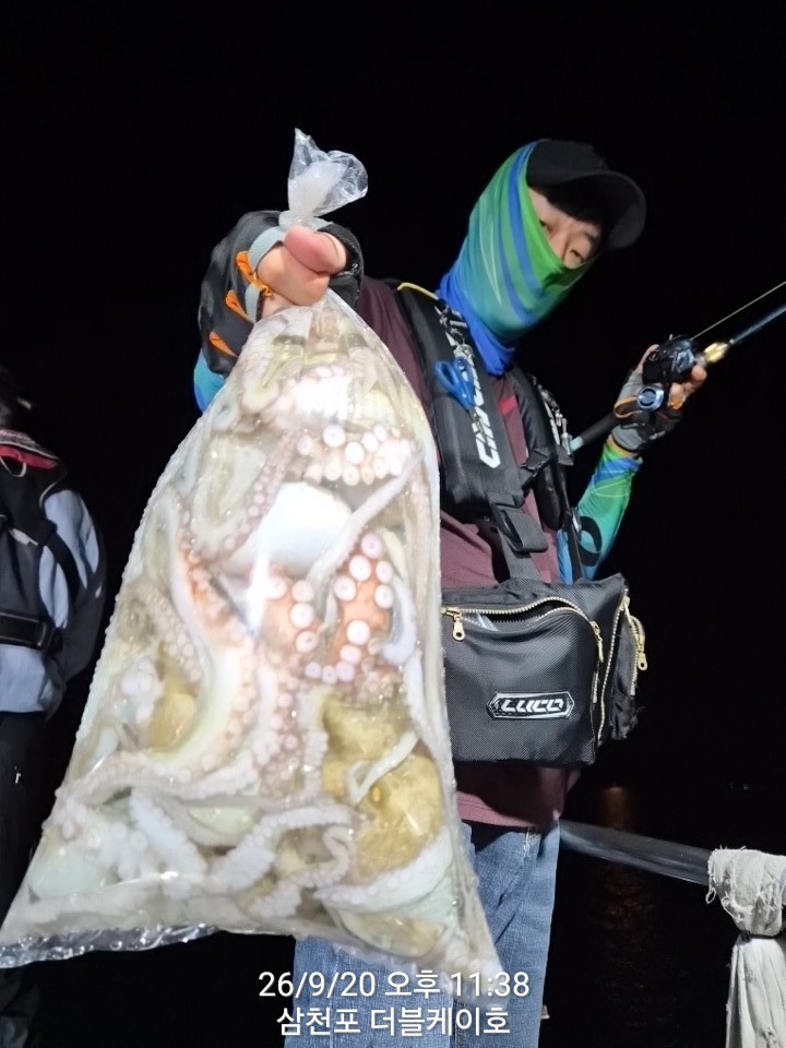 9월 21일 문어 선상낚시 조황 현장 사진 5
