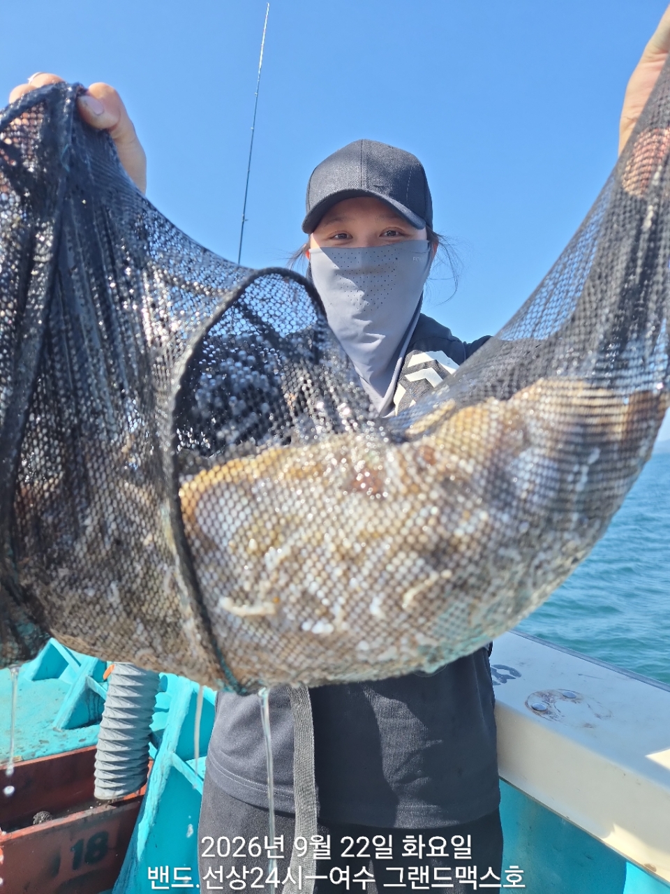 9월 27일 갑오징어 선상낚시 조황 현장 사진 2