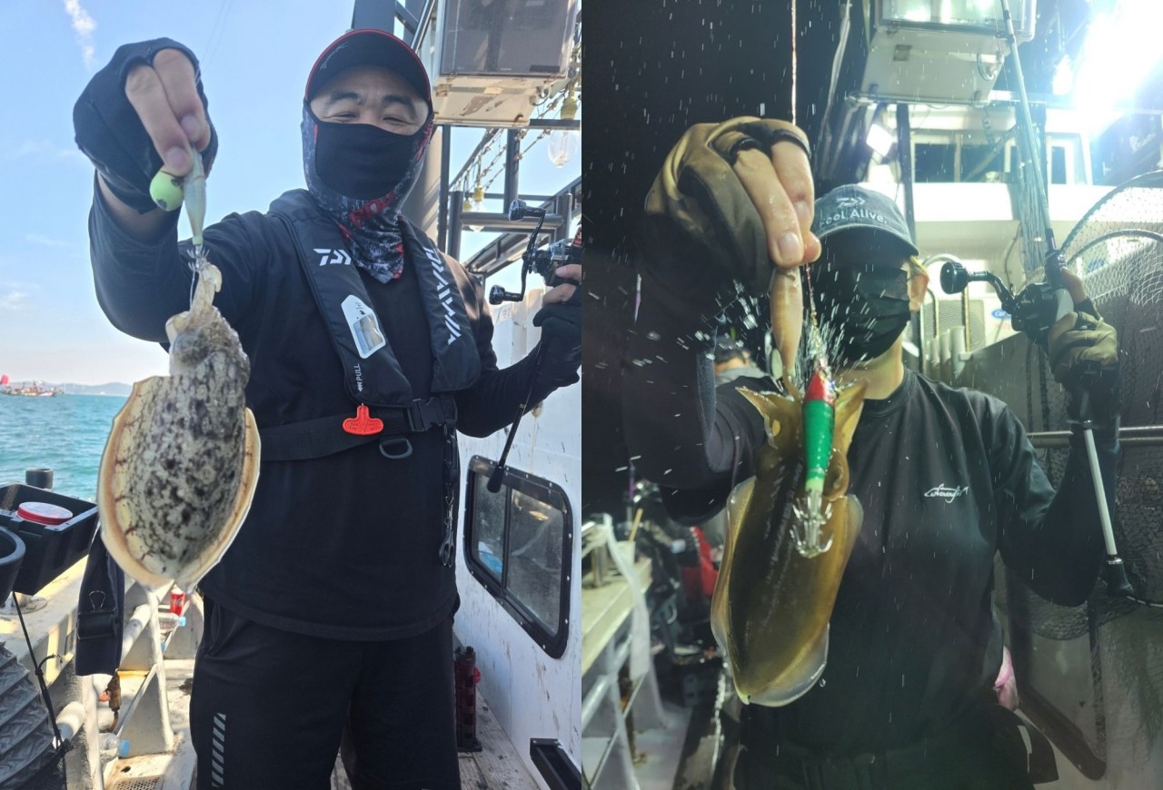 9월 22일 인천 갑오징어 선상낚시 조황 현장 사진 15