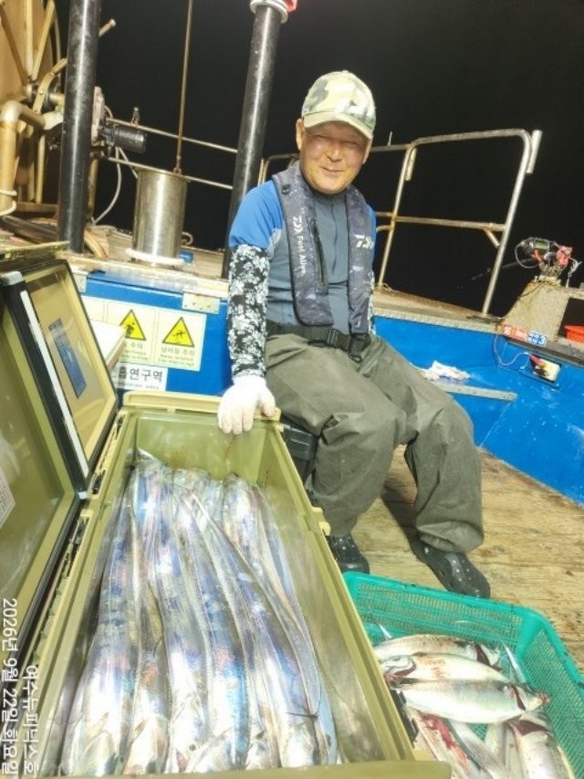 9월 22일 남해 갈치 선상낚시 조황 현장 사진 2