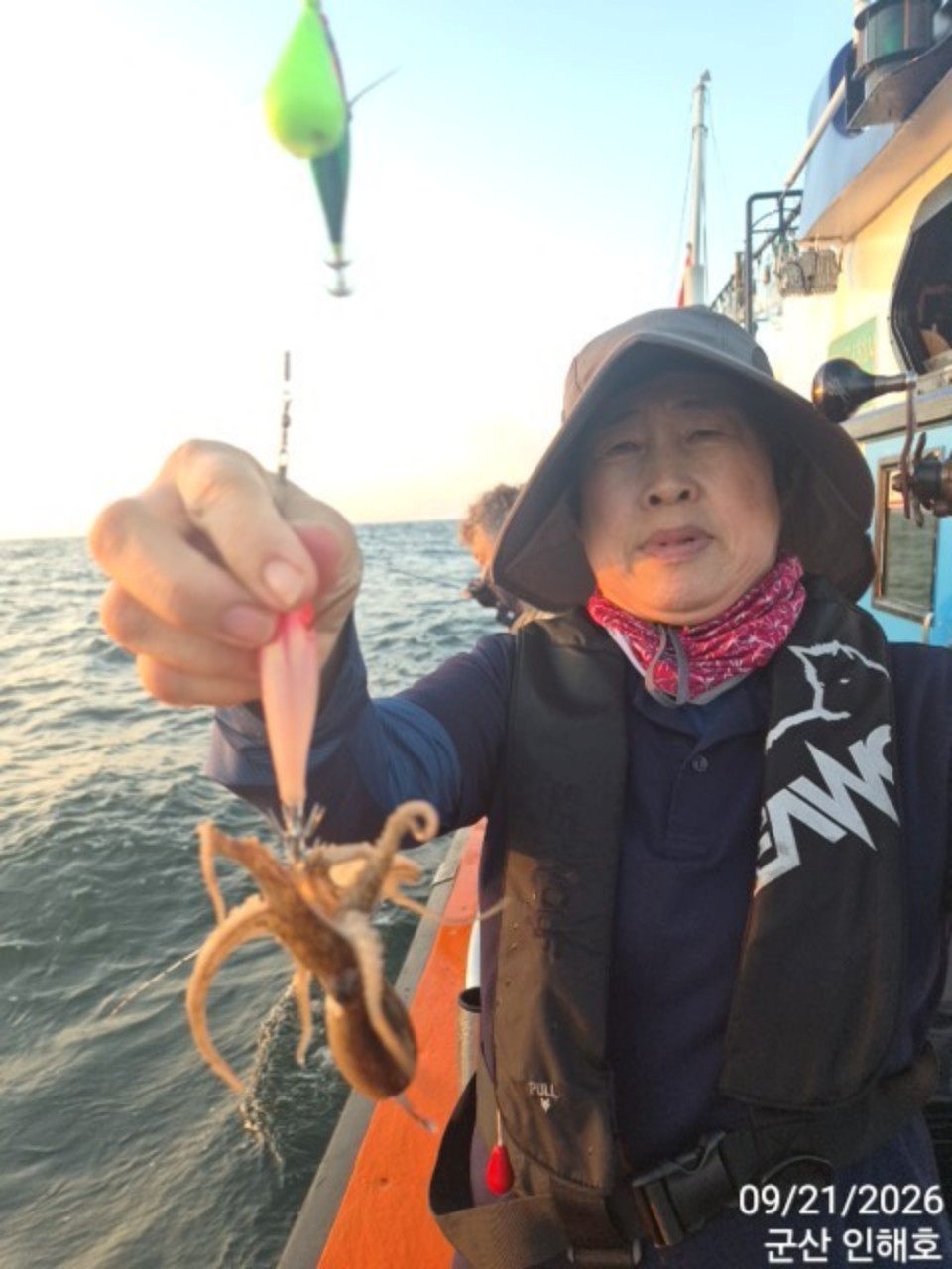 9월 21일 군산 갑오징어 선상낚시 조황 현장 사진 17