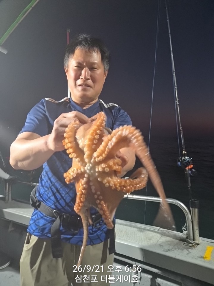9월 22일 문어 선상낚시 조황 현장 사진 16