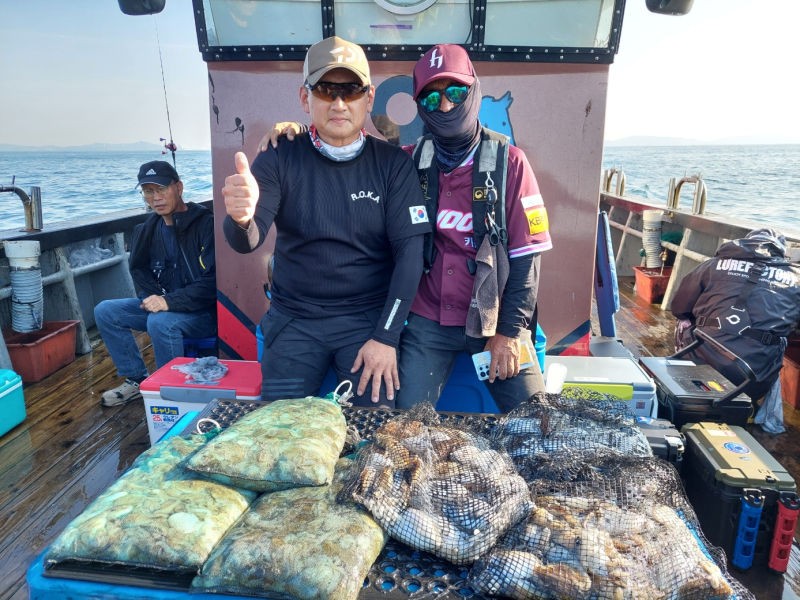 9월 22일 인천 갑오징어 선상낚시 조황 현장 사진 7