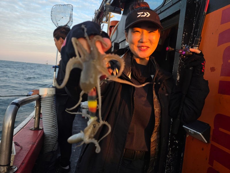 9월 22일 인천 갑오징어 선상낚시 조황 현장 사진 26