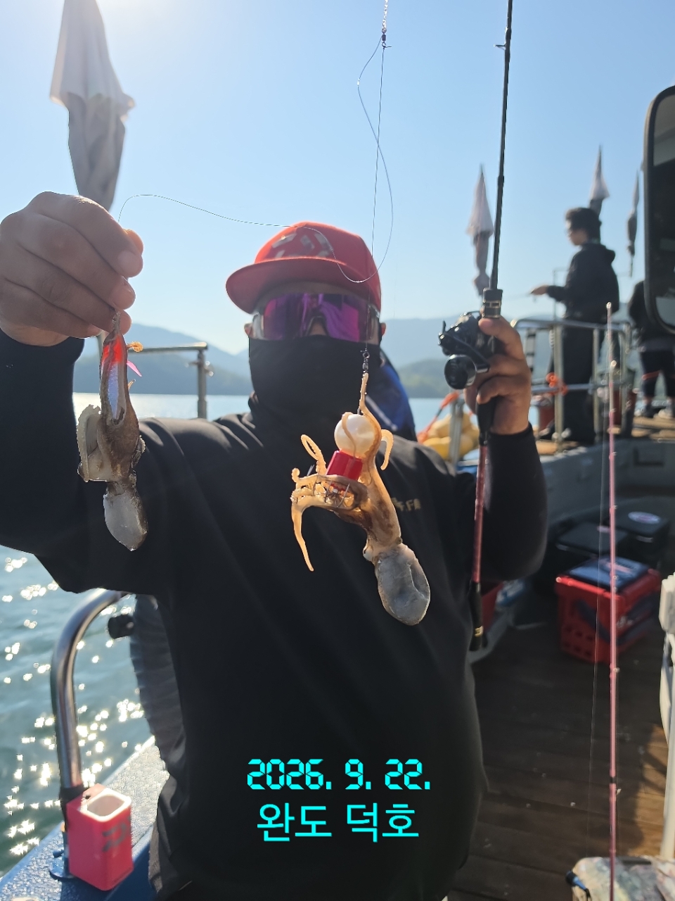 9월 22일 완도 갑오징어 선상낚시 조황 현장 사진 7
