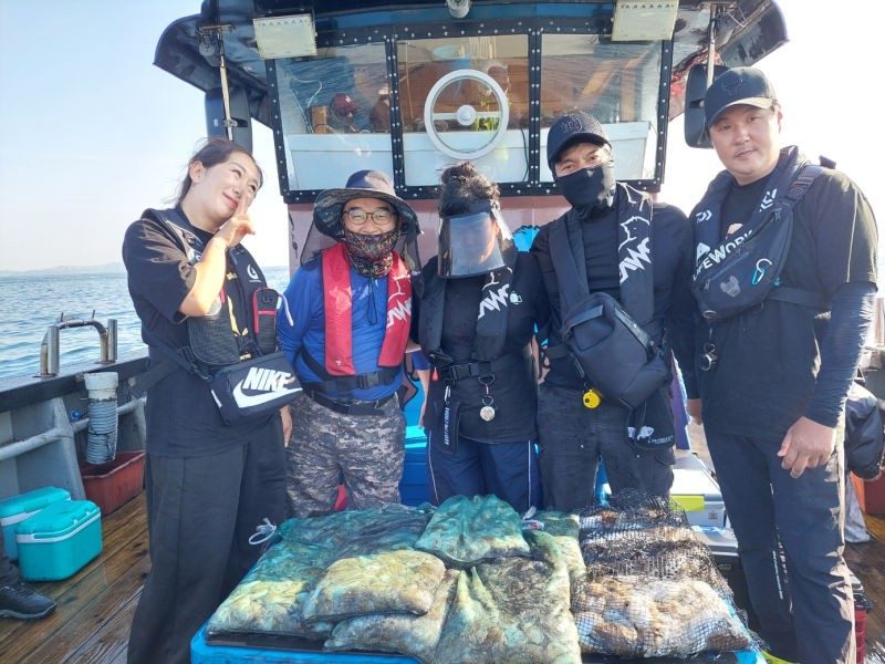 9월 22일 인천 갑오징어 선상낚시 조황 현장 사진 9