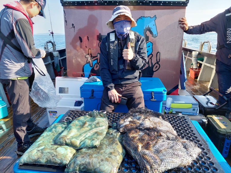 9월 22일 인천 갑오징어 선상낚시 조황 현장 사진 5