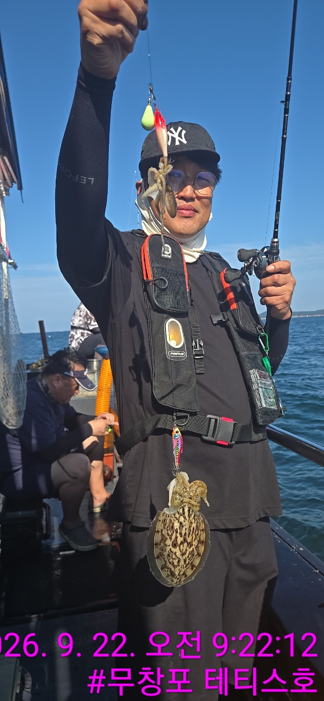 9월 22일 갑오징어 선상낚시 조황 현장 사진 10
