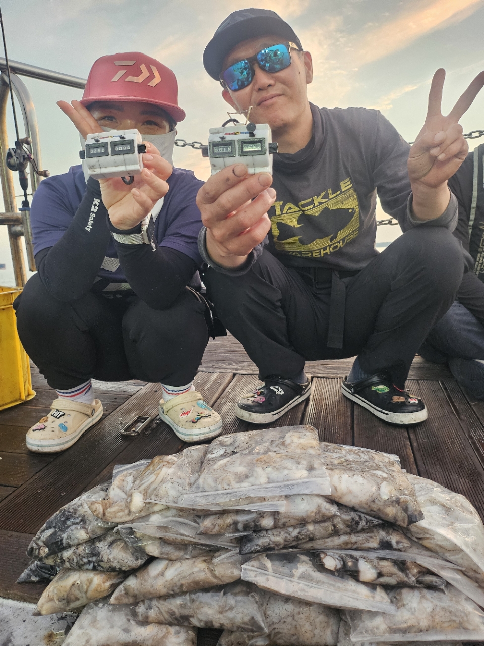 9월 22일 보령 주꾸미 선상낚시 조황 현장 사진 1