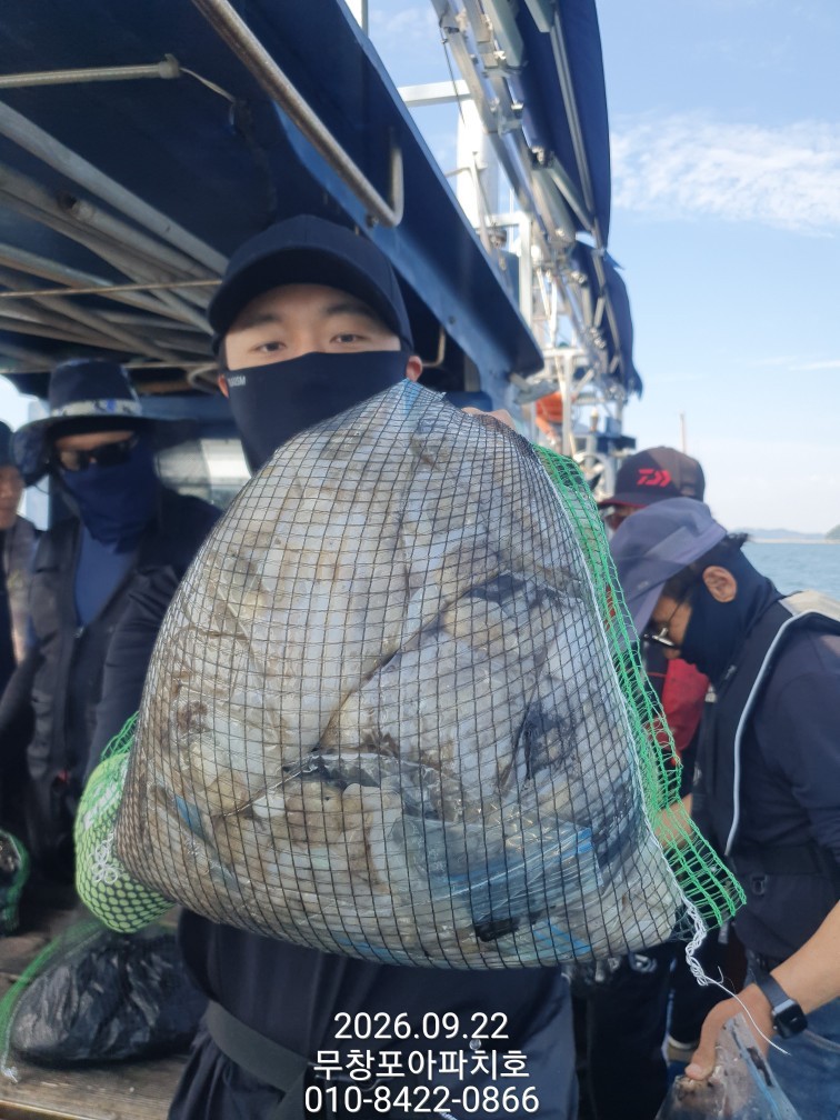 9월 22일 포항 주꾸미 선상낚시 조황 현장 사진 6