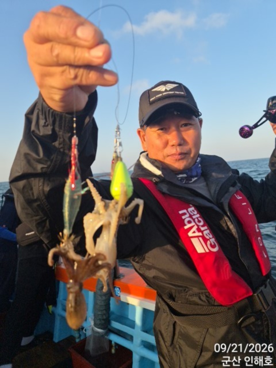 9월 21일 군산 갑오징어 선상낚시 조황 현장 사진 5