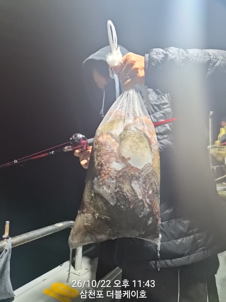 10월 23일 문어 선상낚시 조황 현장 사진 7