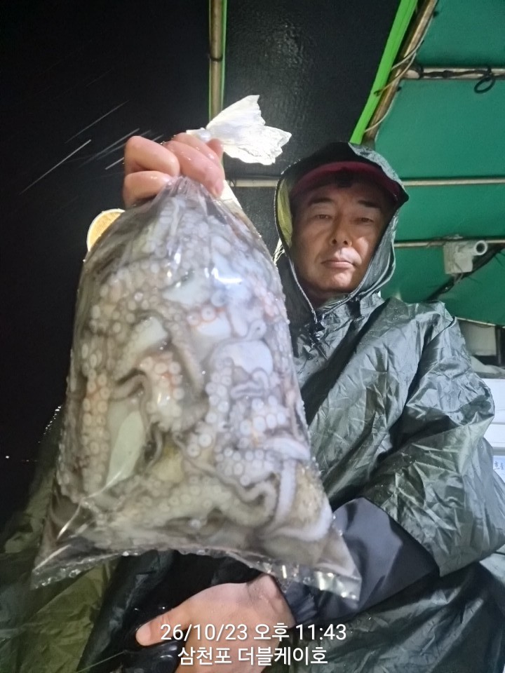 10월 24일 문어 선상낚시 조황 현장 사진 14