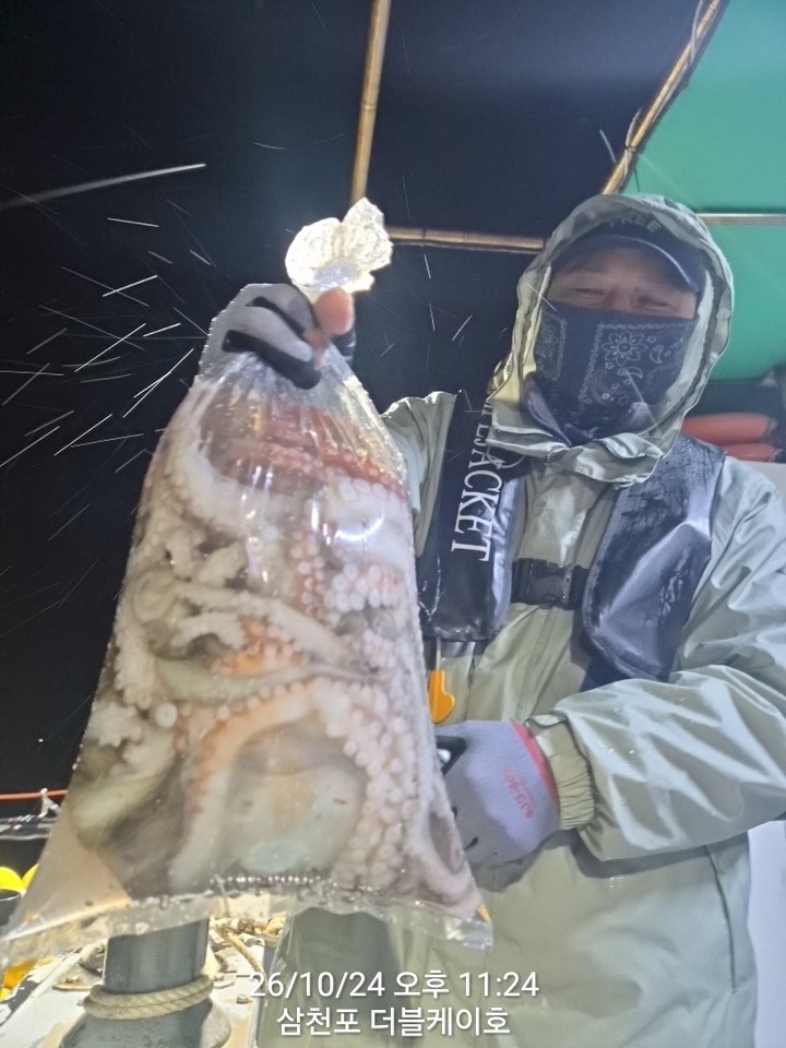 10월 25일 문어 선상낚시 조황 현장 사진 9