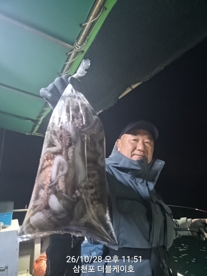 10월 29일 문어 선상낚시 조황 현장 사진 13
